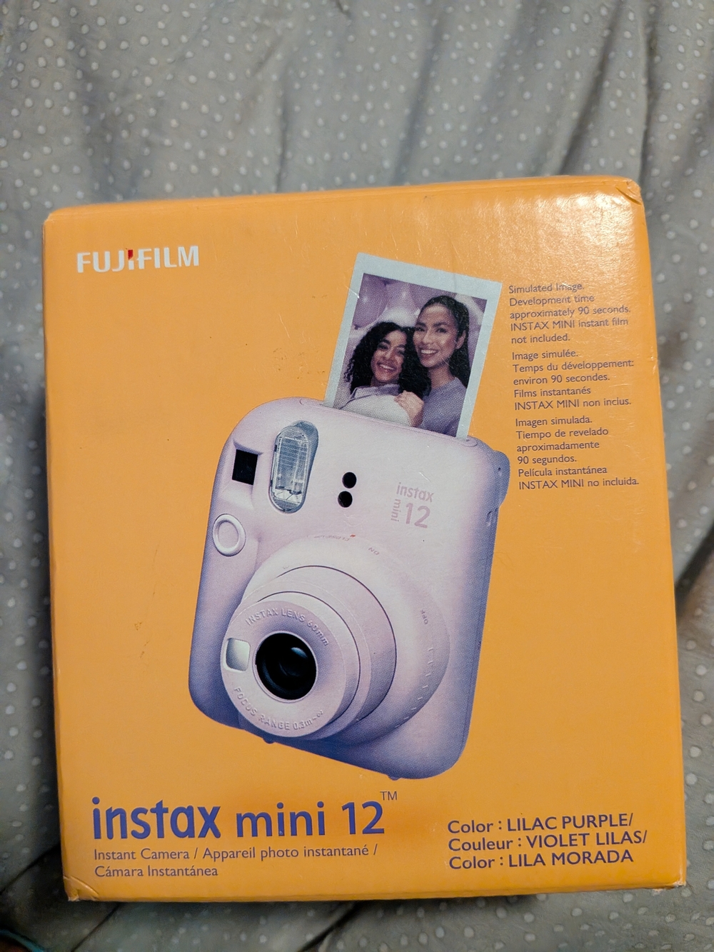 Fujifilm Instax Mini 12 Instant Camera - Lilac Purple